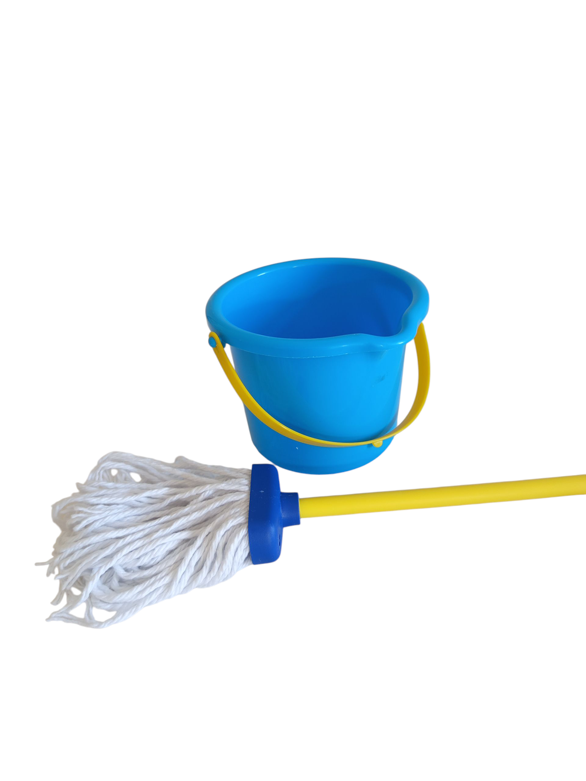 Kindermopp-Set mit Eimer und Plastestiel